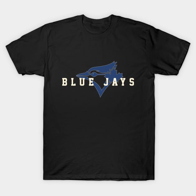 Toronto Blue Jays 4 by Buck Tee Originals T-Shirt by Buck Tee